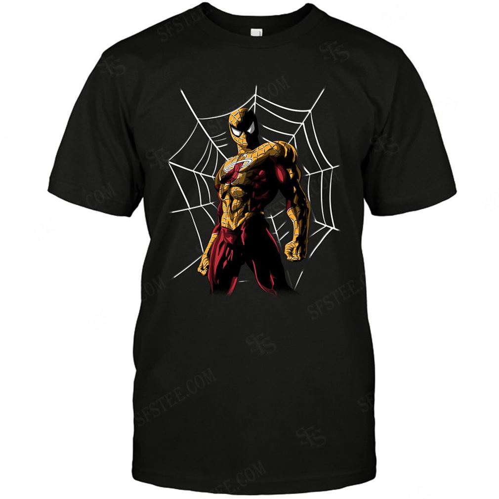 Nba Miami Heat Spider Man Dc Marvel Jersey Superhero Avenger T-shirts Hoodie Tank Top Size Up To 5xl