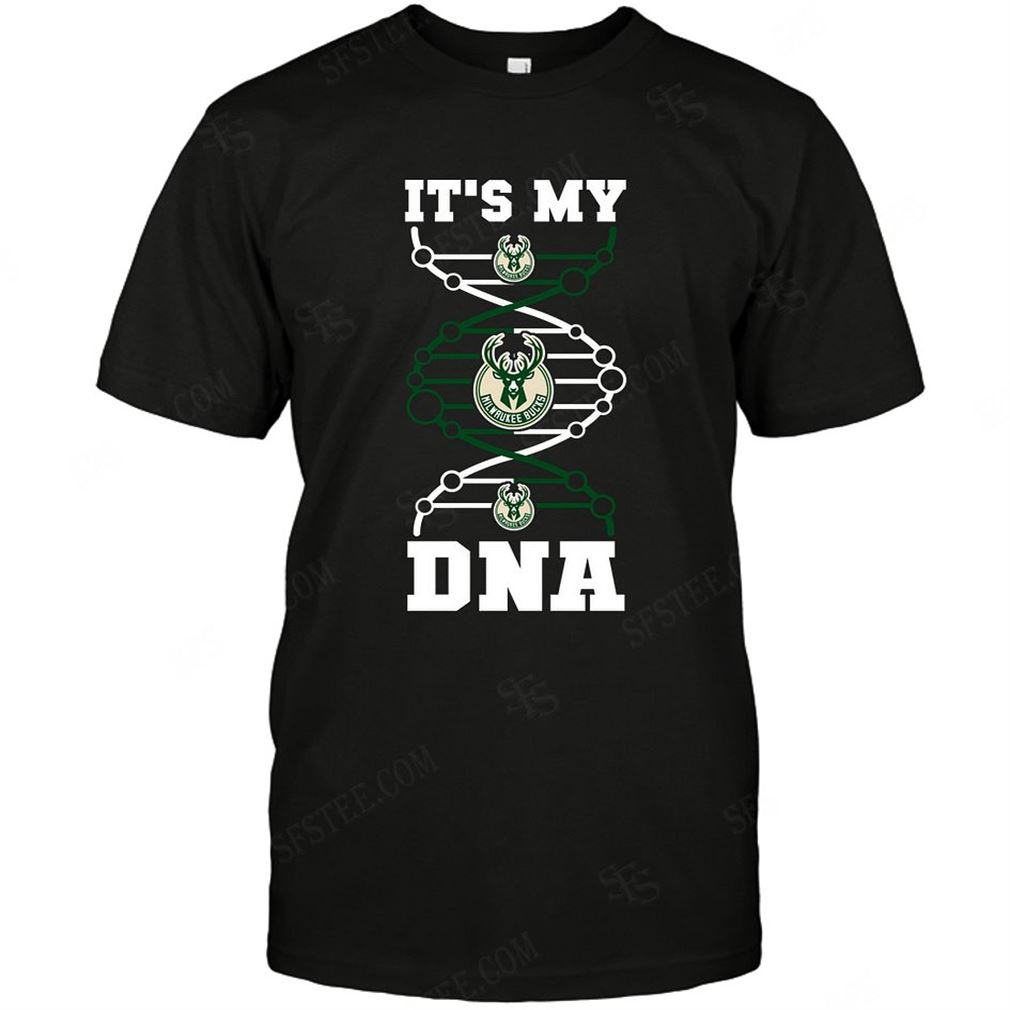 Nba Milwaukee Bucks Its My Dna Tshirt Hoodie V-neck Size Up To 5xl