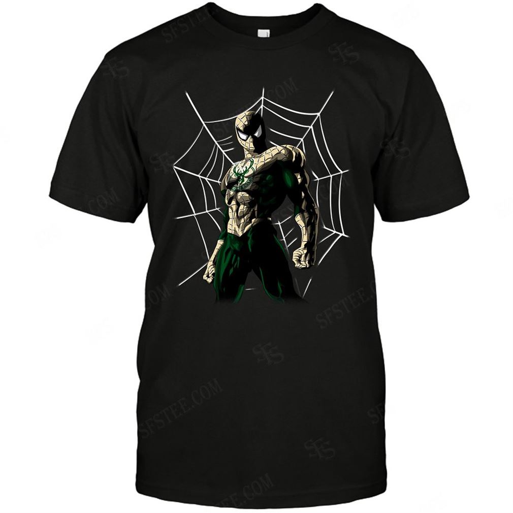 Nba Milwaukee Bucks Spider Man Dc Marvel Jersey Superhero Avenger Shirt Hoodie V-neck Size Up To 5xl