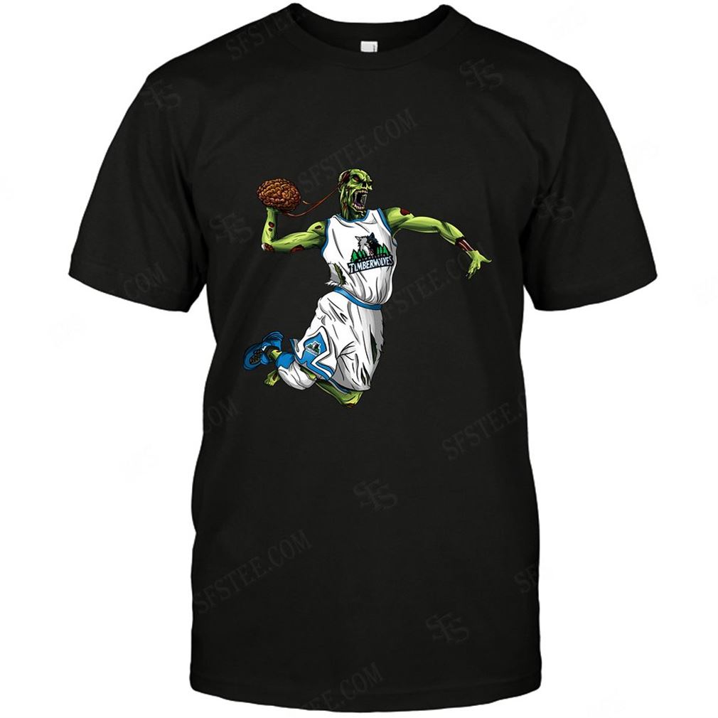 Nba Minnesota Timberwolves Zombie Walking Dead Play Football T-shirts Hoodie Tank Top Size Up To 5xl