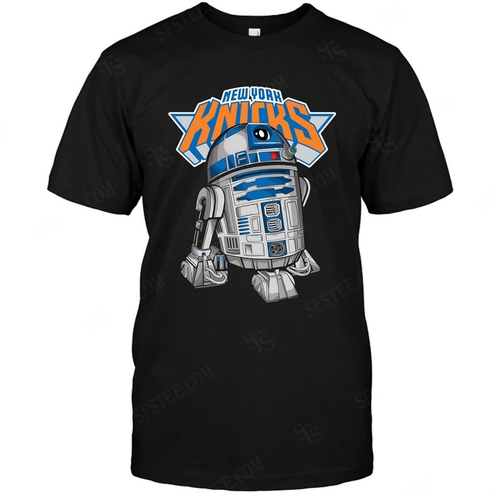 Nba New York Knicks R2d2 Star Wars T-shirt Hoodie Tank Top Size Up To 5xl