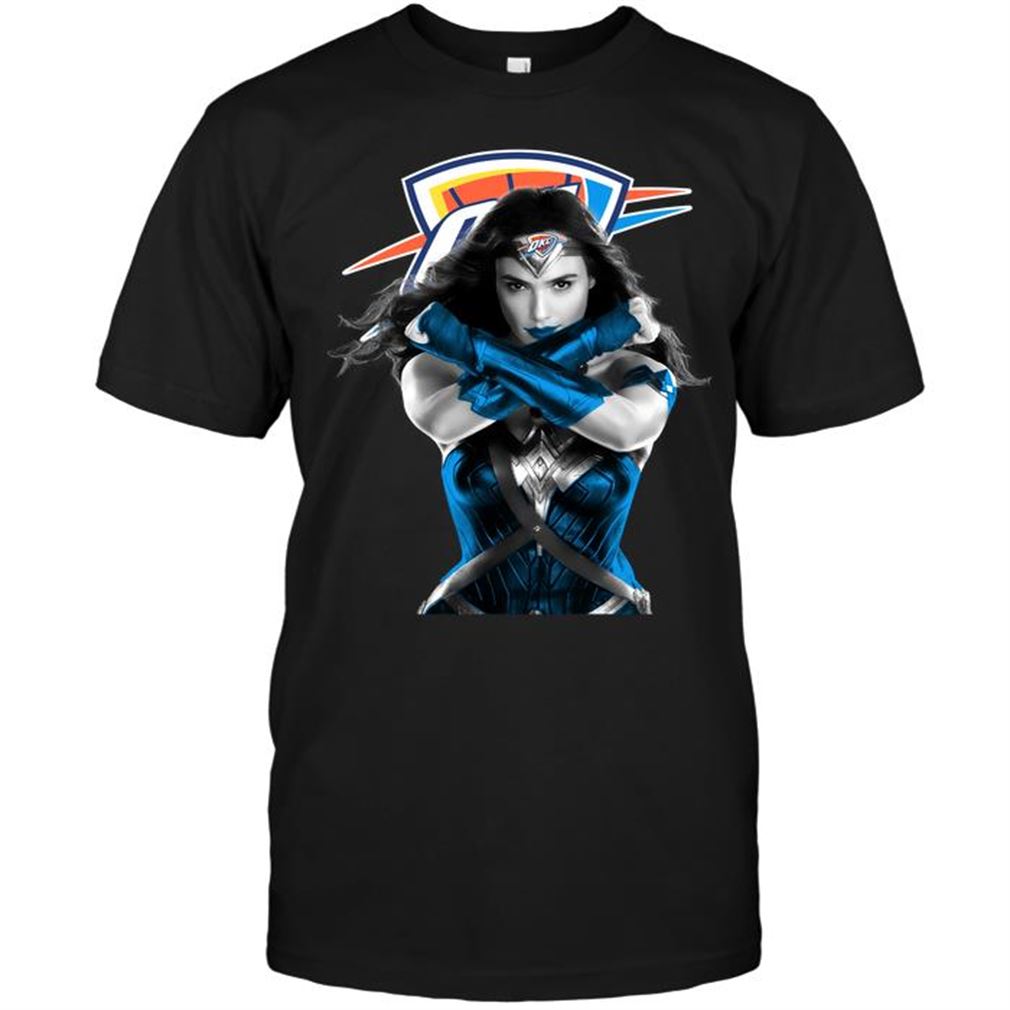 Nba Oklahoma City Thunder Wonder Woman Oklahoma City Thunder Shirt Hoodie Vneck Size Up To 5xl