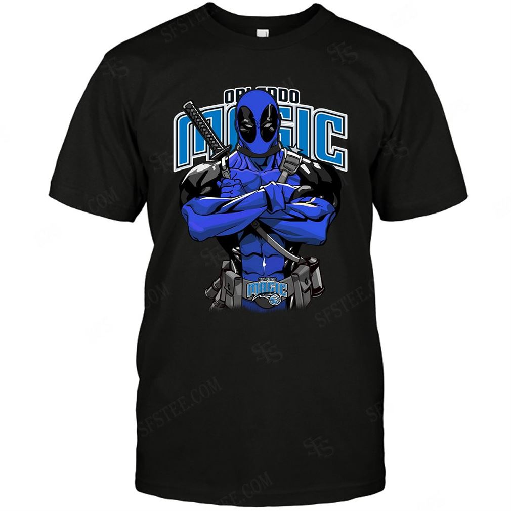 Nba Orlando Magic Deadpool Dc Marvel Jersey Superhero Avenger T-shirt Hoodie Tank Top Size Up To 5xl