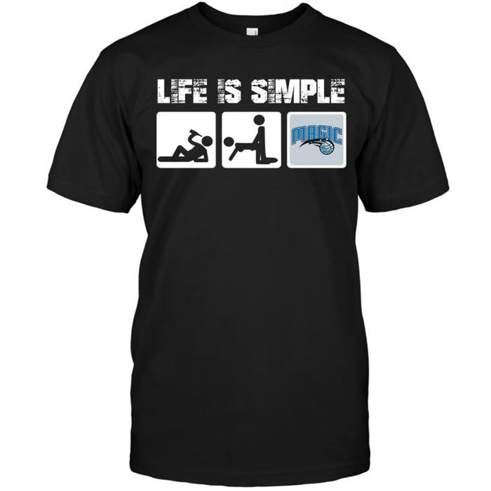 Nba Orlando Magic Life Is Simple Tshirt Hoodie Tank Top Size Up To 5xl