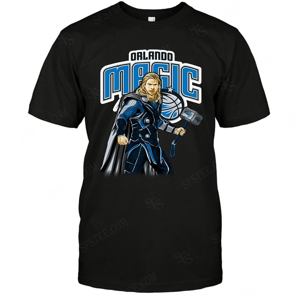 Nba Orlando Magic Thor Dc Marvel Jersey Superhero Avenger Shirt Hoodie Tank Top Size Up To 5xl