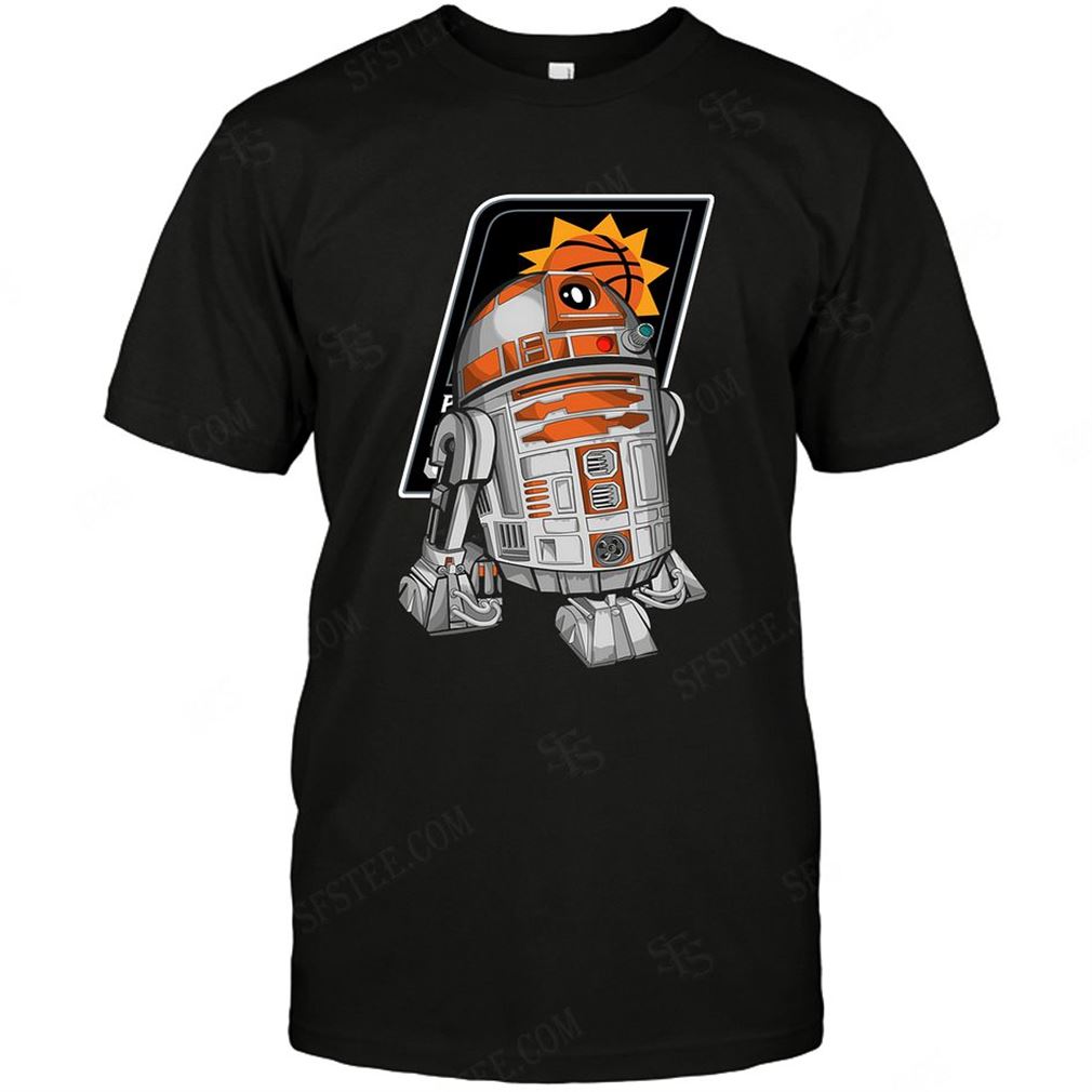 Nba Phoenix Suns R2d2 Star Wars T-shirts Hoodie V-neck Size Up To 5xl