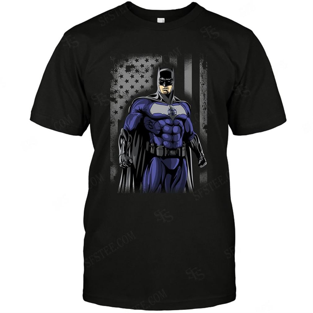 Nba Sacramento Kings Batman Flag Dc Marvel Jersey Superhero Avenger Tee Hoodie V-neck Size Up To 5xl