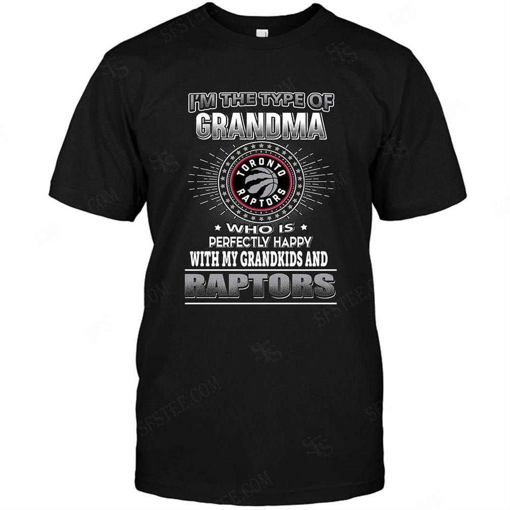 Nba Toronto Raptors Grandma Loves Grandkids Tshirt Hoodie Tank Top Size Up To 5xl