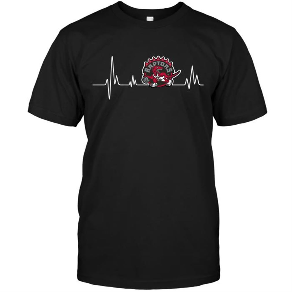 Nba Toronto Raptors Heartbeat T-shirt Hoodie Tank Top Size Up To 5xl