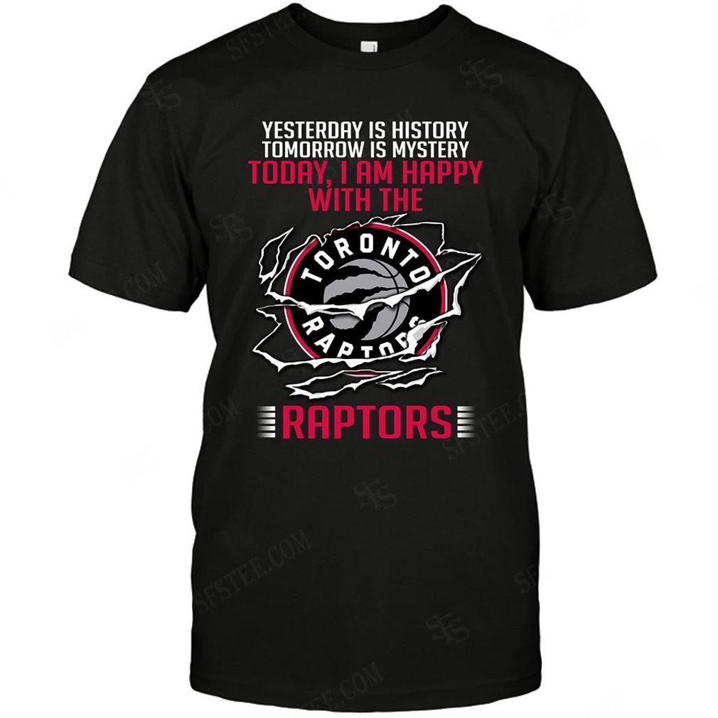 Nba Toronto Raptors Yesterday Is History T-shirts Hoodie Tank Top Size Up To 5xl