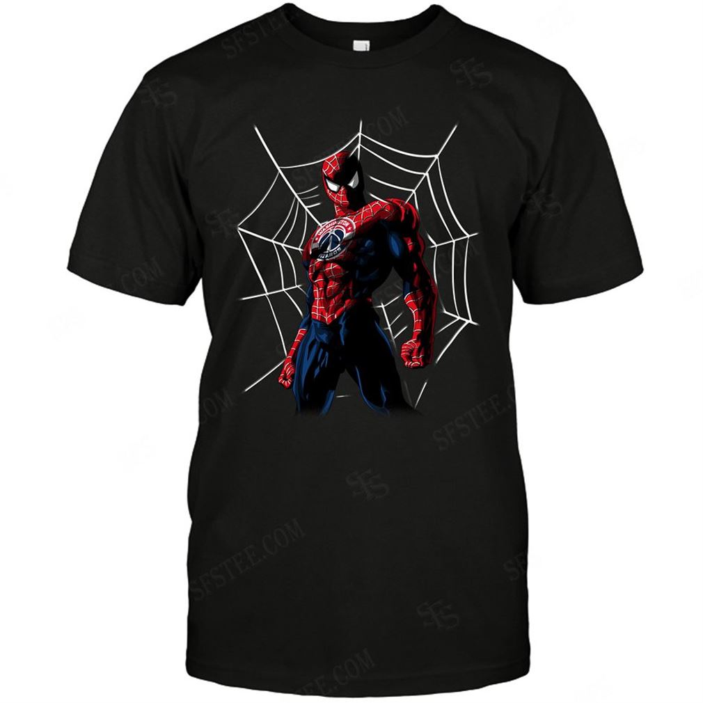 Nba Washington Wizards Spider Man Dc Marvel Jersey Superhero Avenger Tshirts Hoodie Tank Top Size Up To 5xl