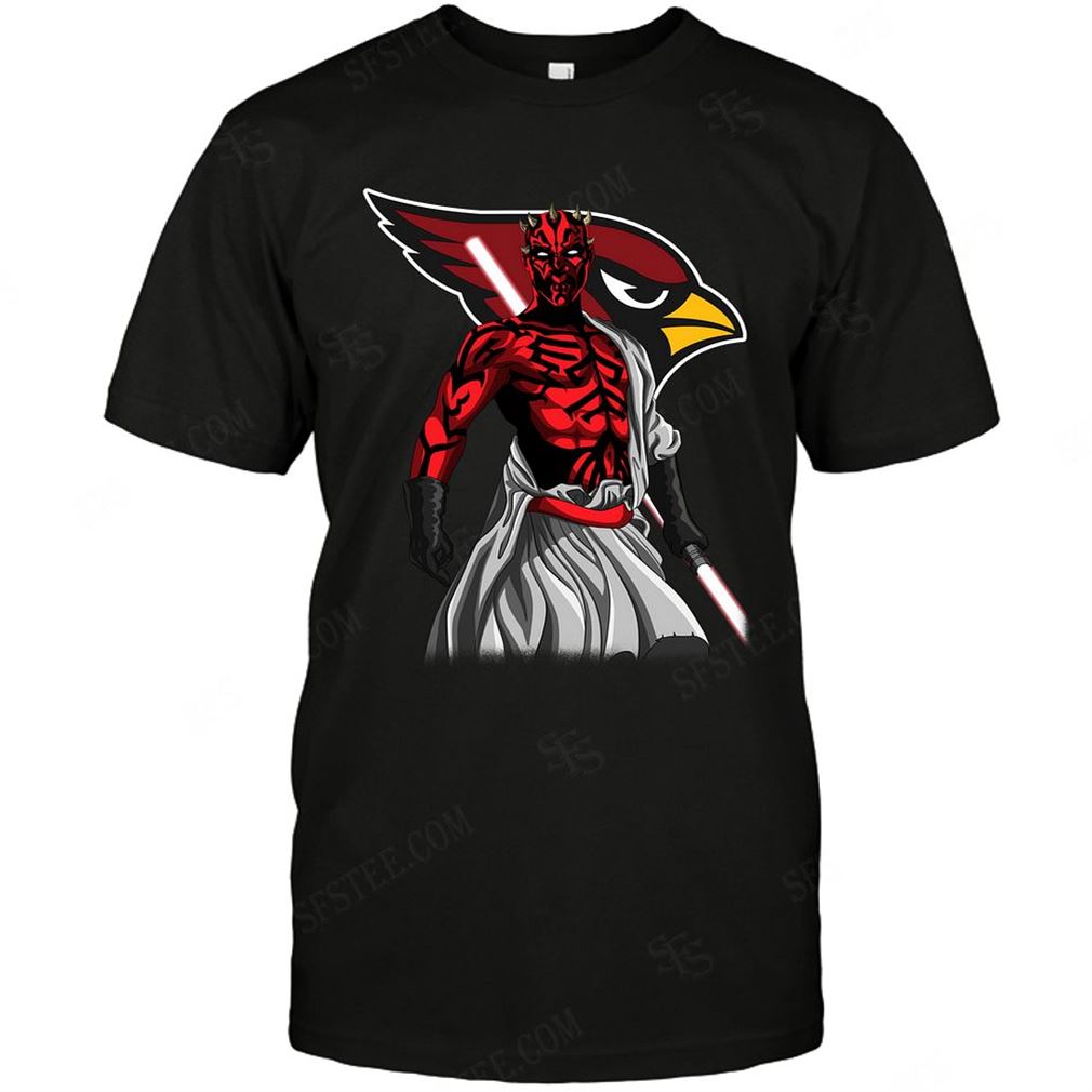 Nfl Arizona Cardinals Darth Maul Star Wars T Shirt Up To 5xl