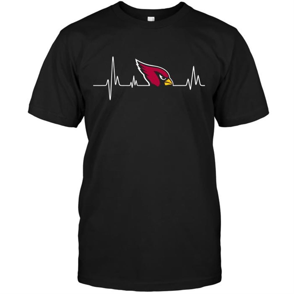 Nfl Arizona Cardinals Heartbeat Tee Up To 5xl