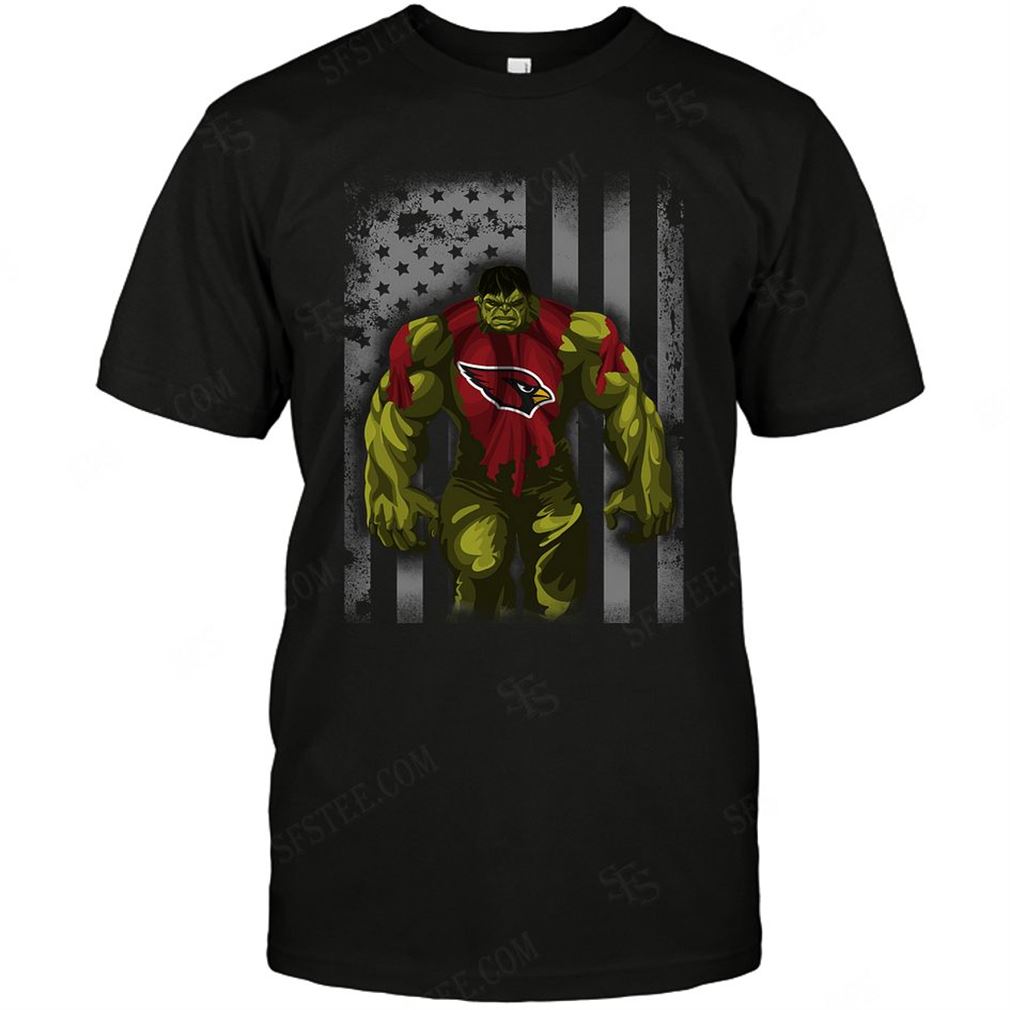 Nfl Arizona Cardinals Hulk Dc Marvel Jersey Superhero Avenger T Shirts Up To 5xl