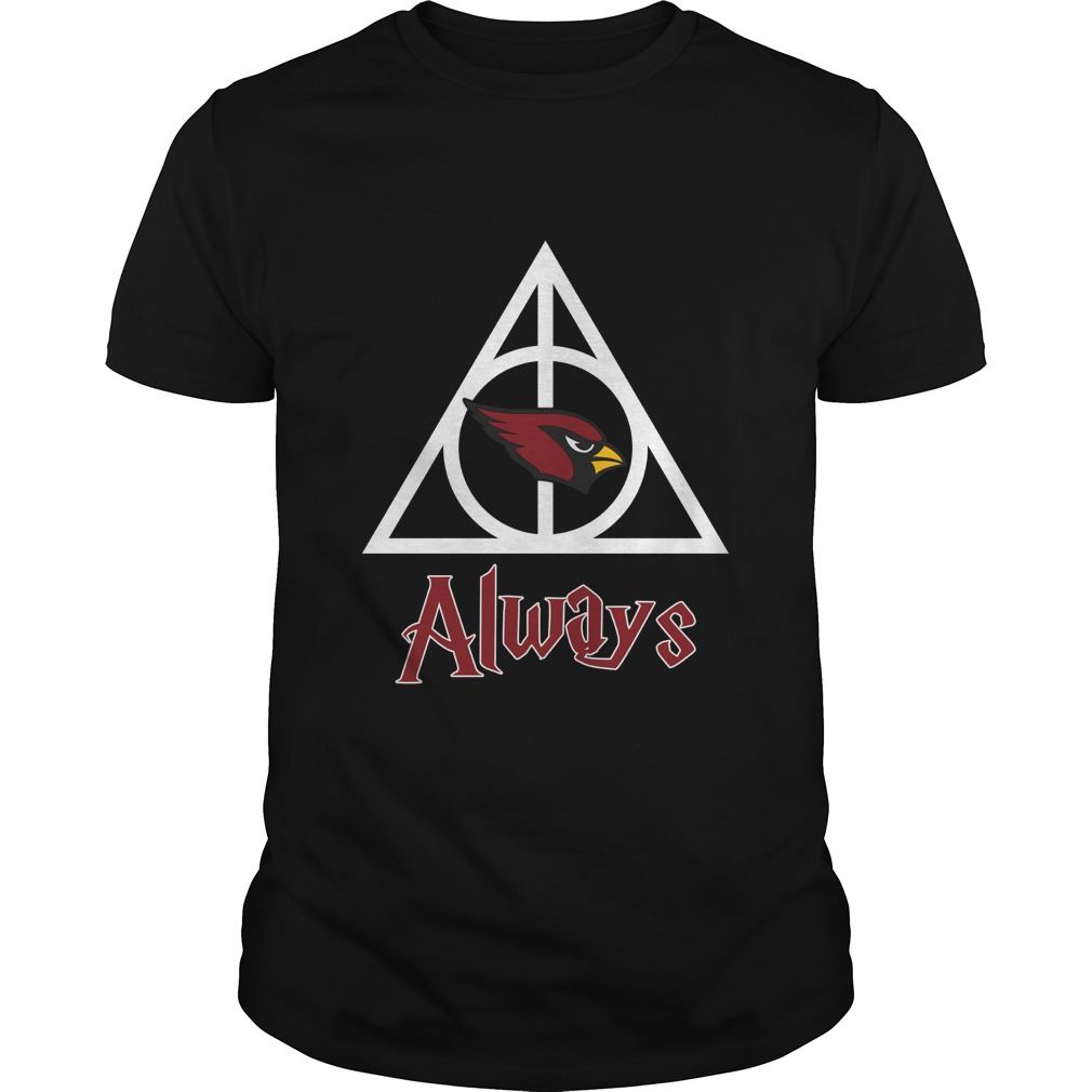 Nfl Arizona Cardinals Nfl Arizona Cardinals Deathly Hallows Always Harry Potter T Shirts Up To 5xl