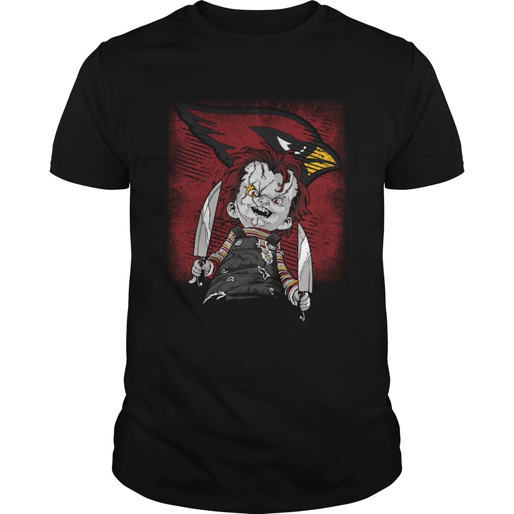 Nfl Arizona Cardinals Nfl Halloween Arizona Cardinals Chucky T Shirt Up To 5xl