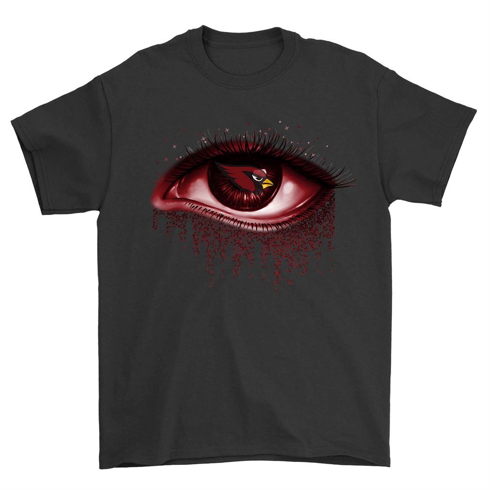 Nfl Arizona Cardinals Red Eye Arizona Cardinals Tee Up To 5xl