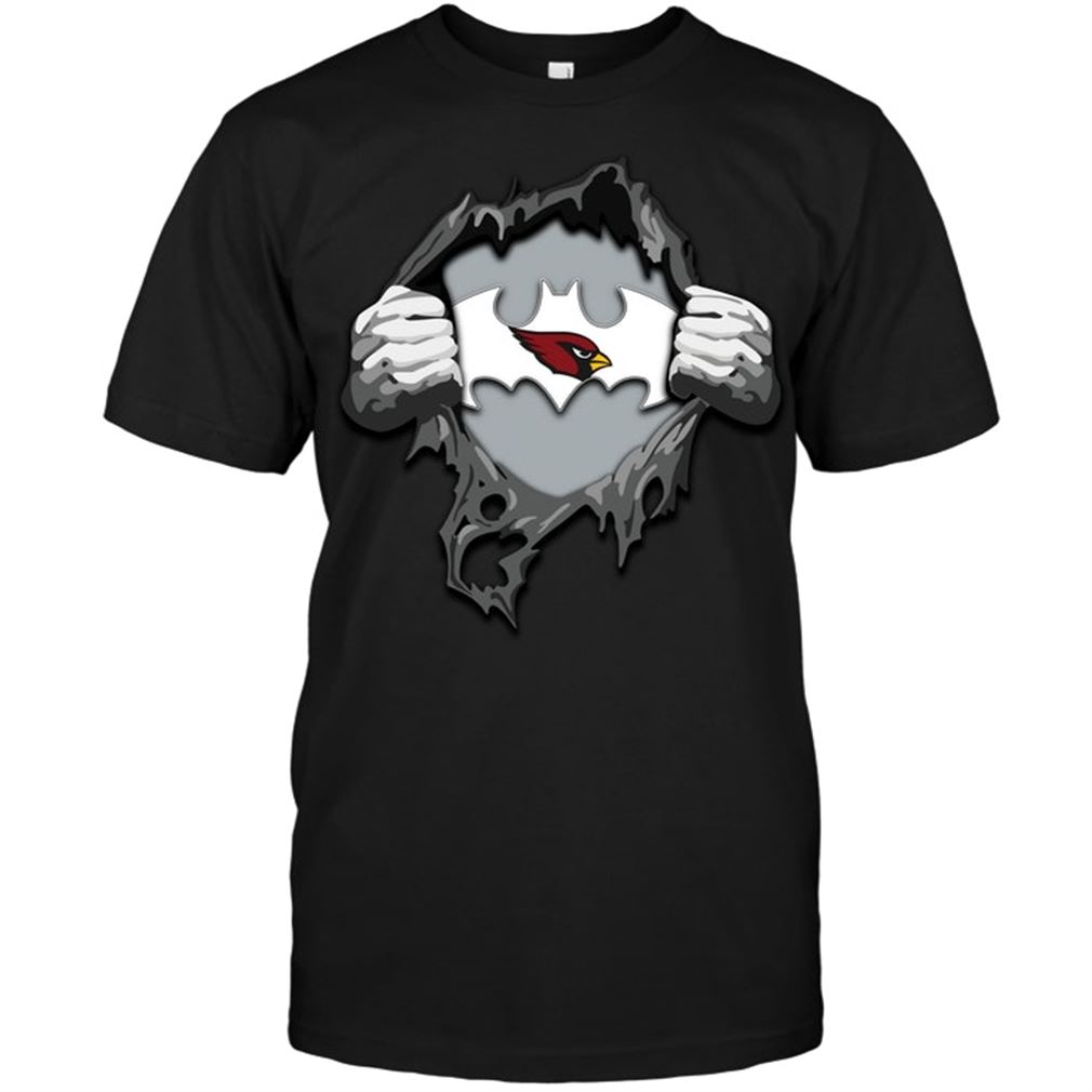 Nfl Arizona Cardinals Ripping Tearing Through Logo Batman Shirts Up To 5xl