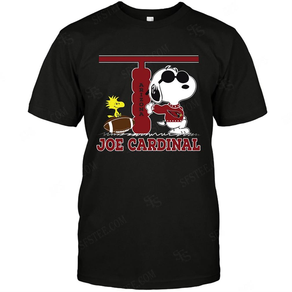 Nfl Arizona Cardinals Snoopy Dog T Shirt Up To 5xl