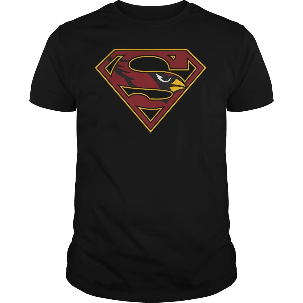 Nfl Arizona Cardinals Superman Logo Shirt Up To 5xl