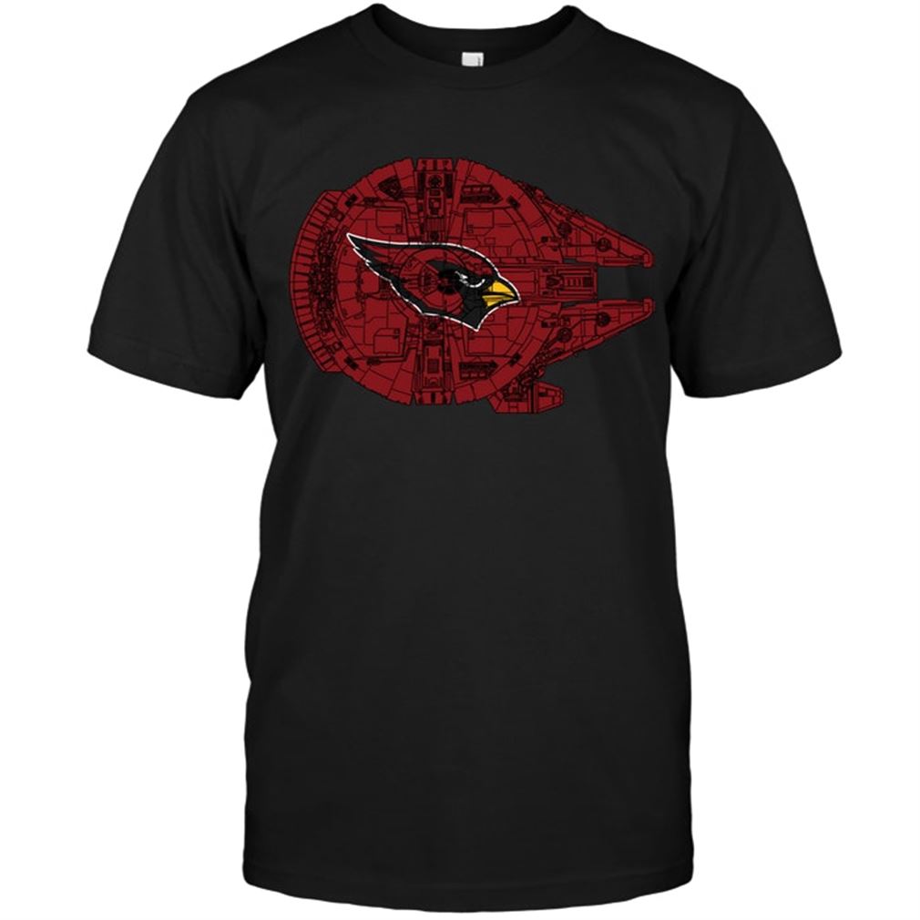 Nfl Arizona Cardinals The Millennium Falcon Star Wars T Shirt Up To 5xl