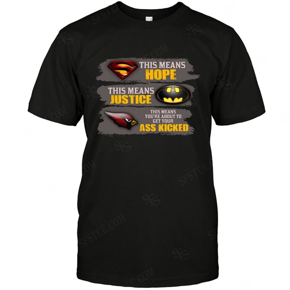 Nfl Arizona Cardinals This Mean Marvel Superhero Batman Shirts Up To 5xl