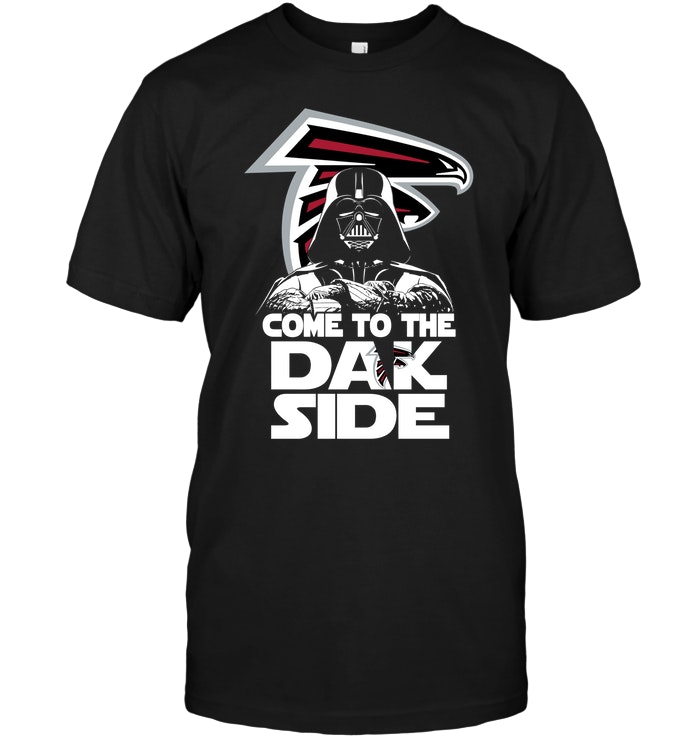 Nfl Atlanta Falcons Come To The Dak Side Dark Vader Long Sleeve Plus Size Up To 5xl