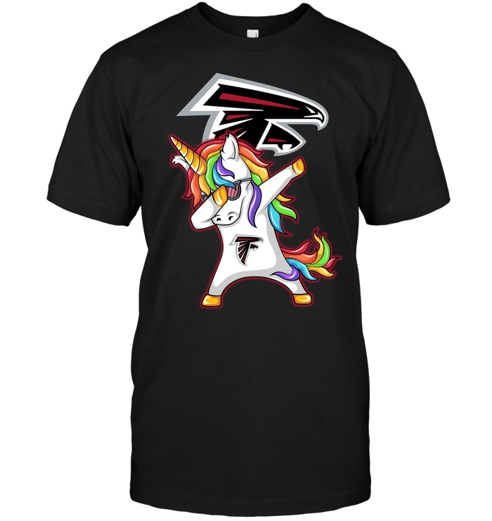 Nfl Atlanta Falcons Dabbing Hip Hop Unicorn Dab Atlanta Falcons Shirt Size Up To 5xl