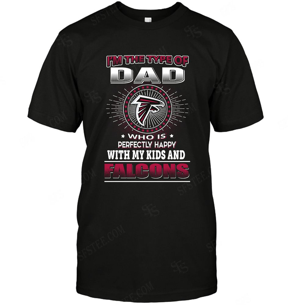 Nfl Atlanta Falcons Dad Loves Kids Shirt Size Up To 5xl