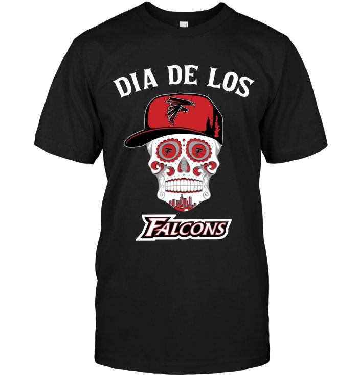 Nfl Atlanta Falcons Dia De Los Atlanta Falcons Sugar Skull Poco Loco Shirt Tshirt Size Up To 5xl