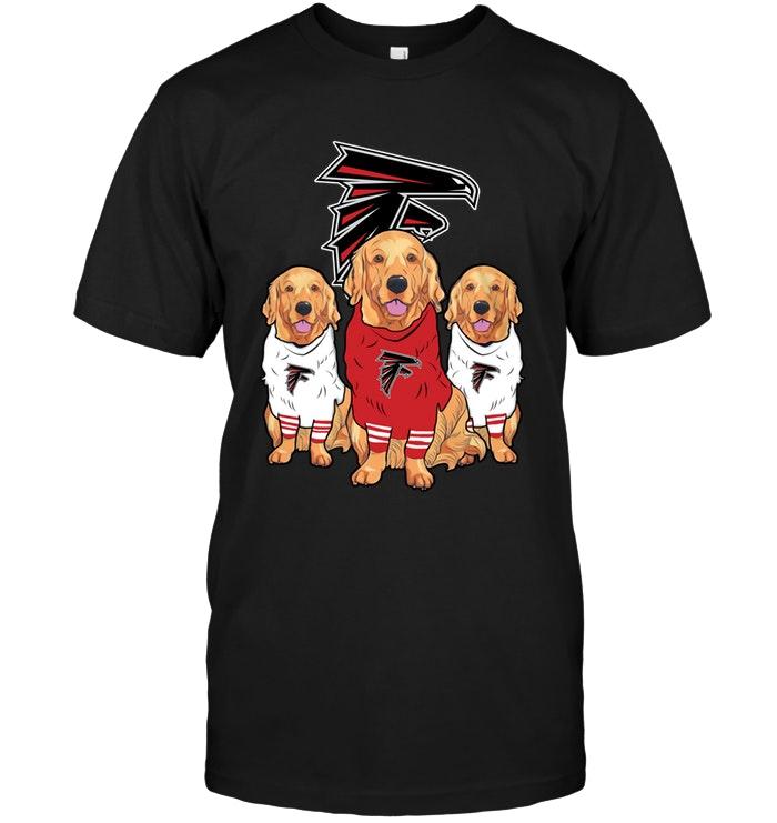 Nfl Atlanta Falcons Golden Retriever Atlanta Falcons Fan Shirt Plus Size Up To 5xl