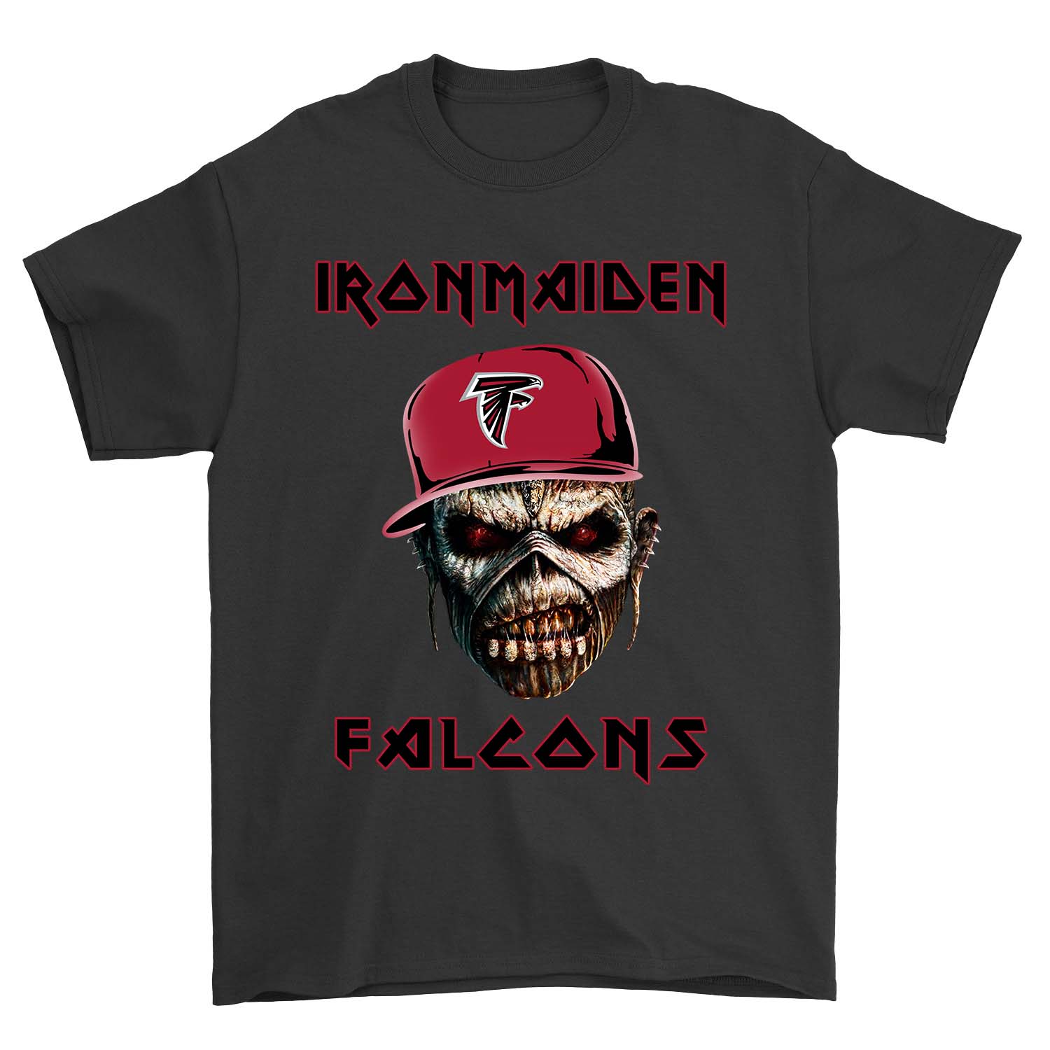 Nfl Atlanta Falcons Ironmaiden Atlanta Falcons Size Up To 5xl