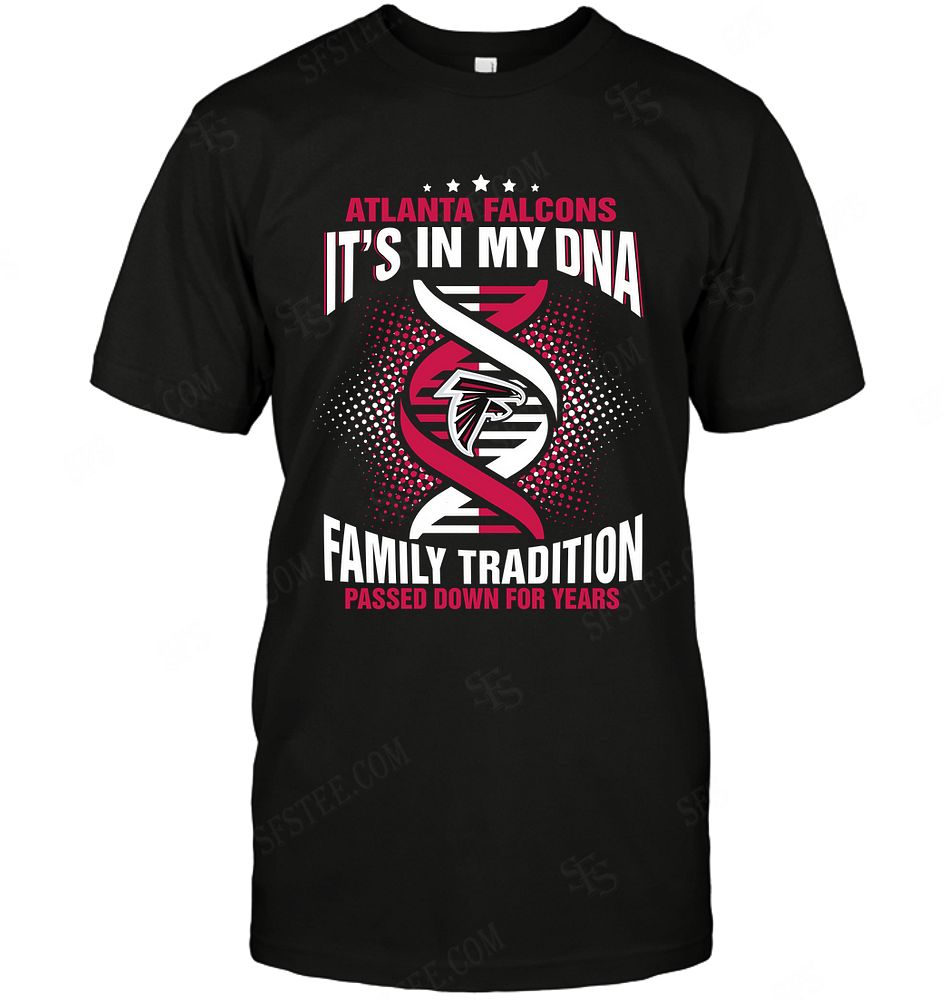 Nfl Atlanta Falcons It Is My Dna Tshirt Plus Size Up To 5xl