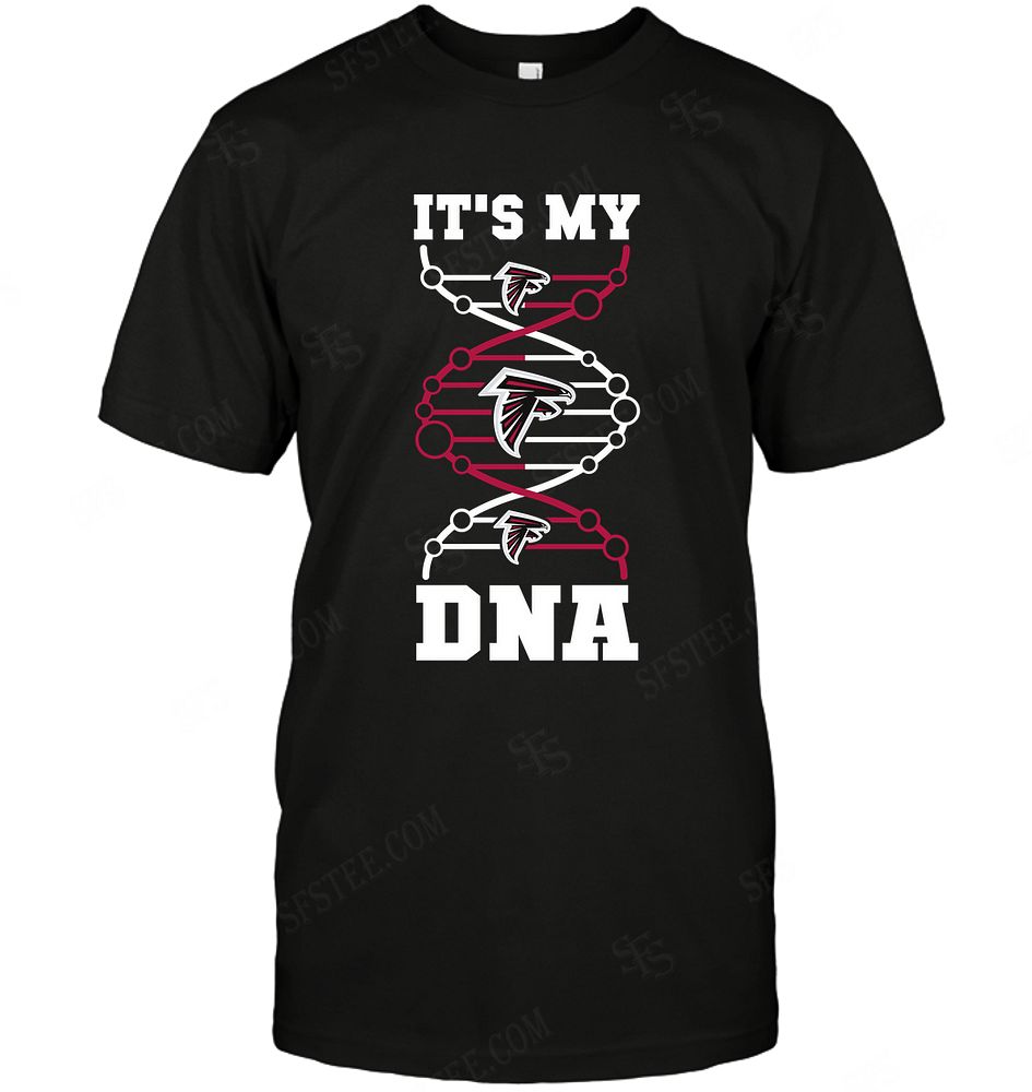 Nfl Atlanta Falcons Its My Dna Long Sleeve Plus Size Up To 5xl