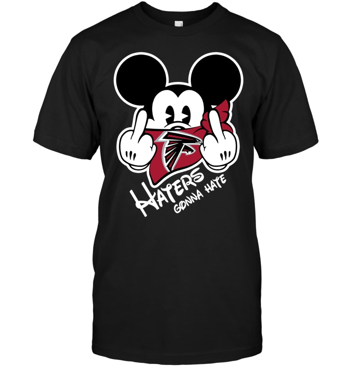 Nfl Atlanta Falcons Nfl Atlanta Falcons Haters Gonna Hate Mickey Mouse Tshirt Plus Size Up To 5xl