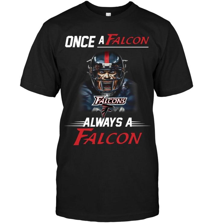 Nfl Atlanta Falcons Once A Falcon Always A Falcon Atlanta Falcons Fan Shirt Shirt Plus Size Up To 5xl