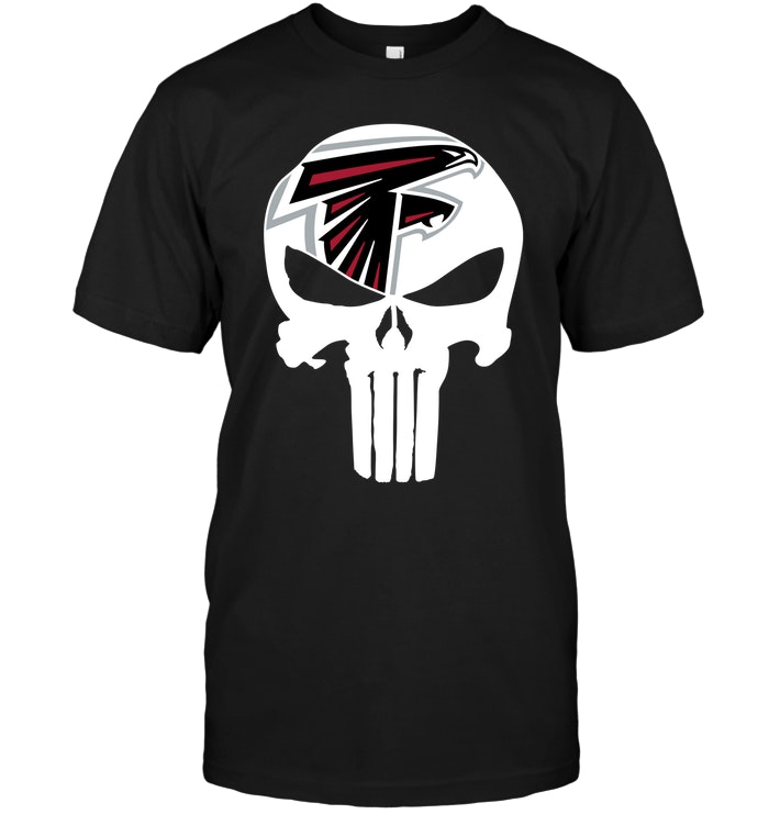 Nfl Atlanta Falcons Punisher Shirt Size Up To 5xl