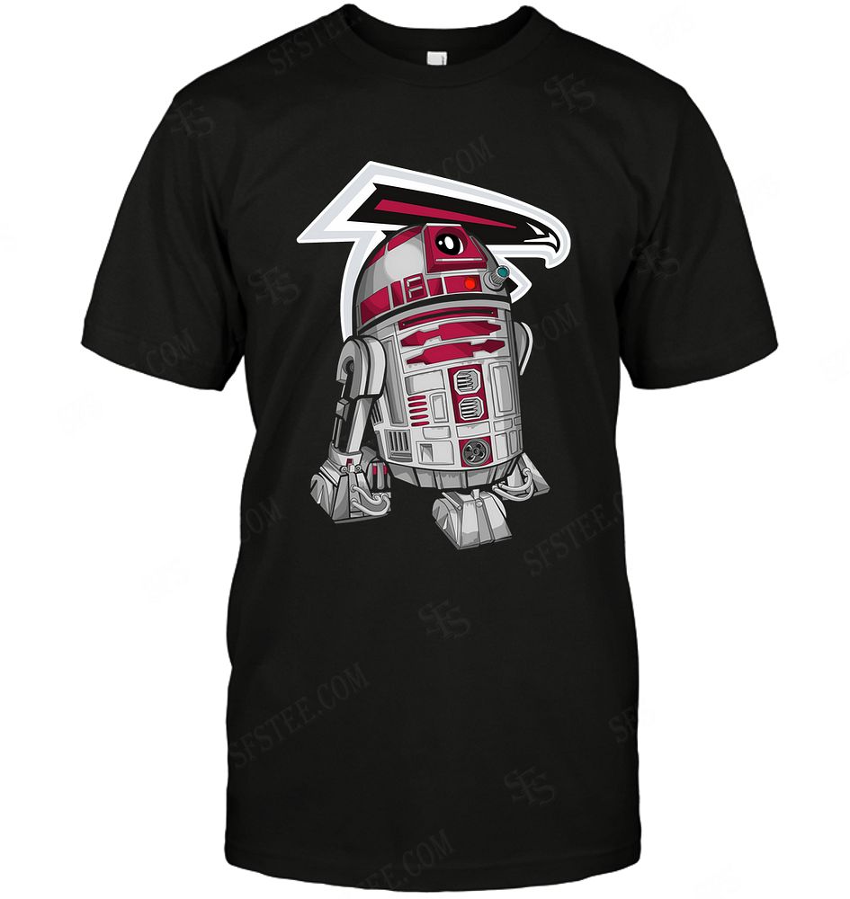 Nfl Atlanta Falcons R2d2 Star Wars Hoodie Size Up To 5xl