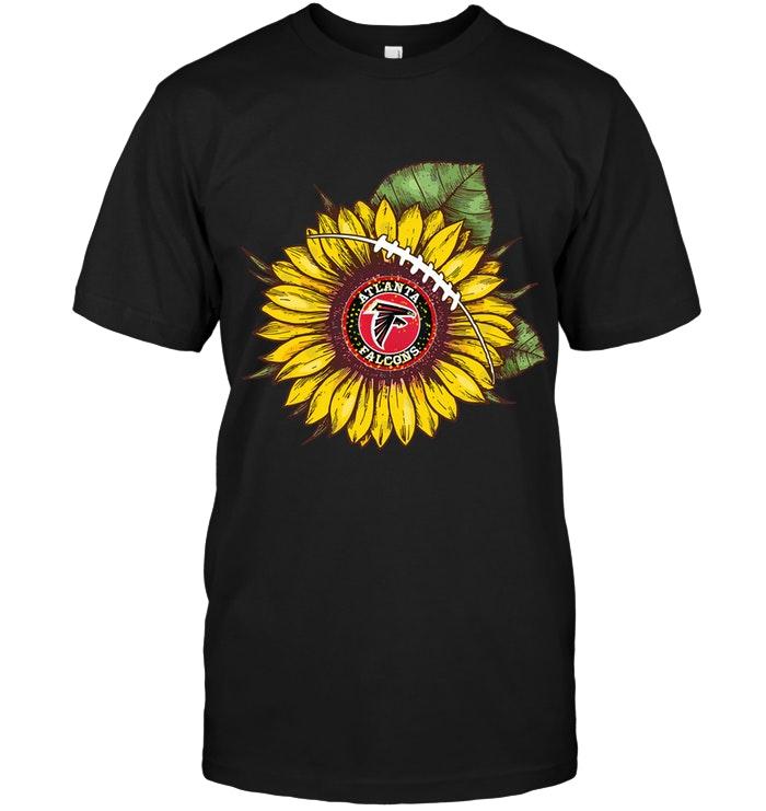 Nfl Atlanta Falcons Sunflower Atlanta Falcons Fan Shirt Long Sleeve Plus Size Up To 5xl