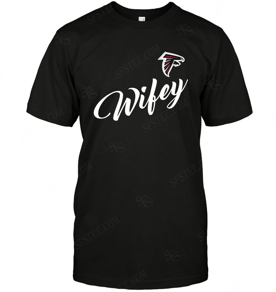 Nfl Atlanta Falcons Wifey Wife Honey Long Sleeve Plus Size Up To 5xl