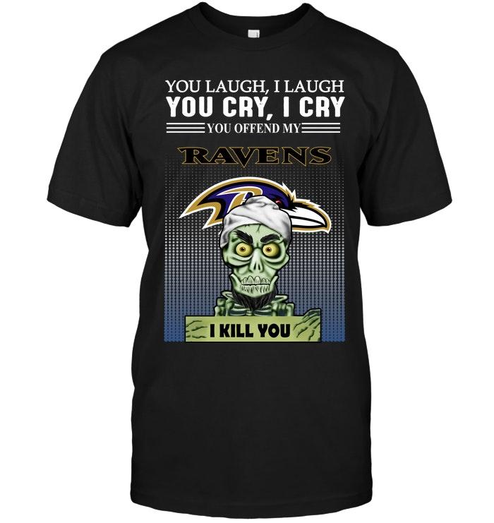 Nfl Baltimore Ravens Achmed Offend My Baltimore Ravens I Kill You Shirt Shirt Plus Size Up To 5xl