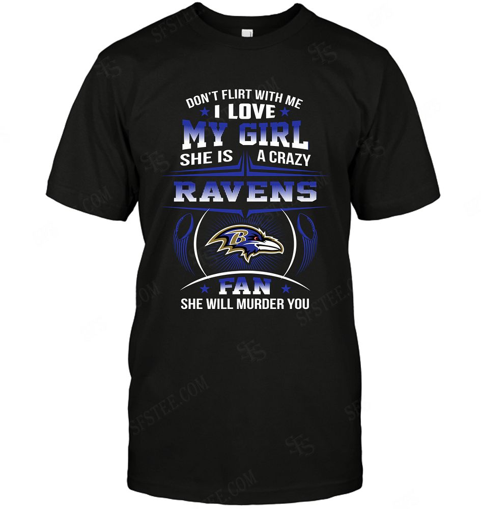 Nfl Baltimore Ravens Dont Flirt With Me Sweater Plus Size Up To 5xl