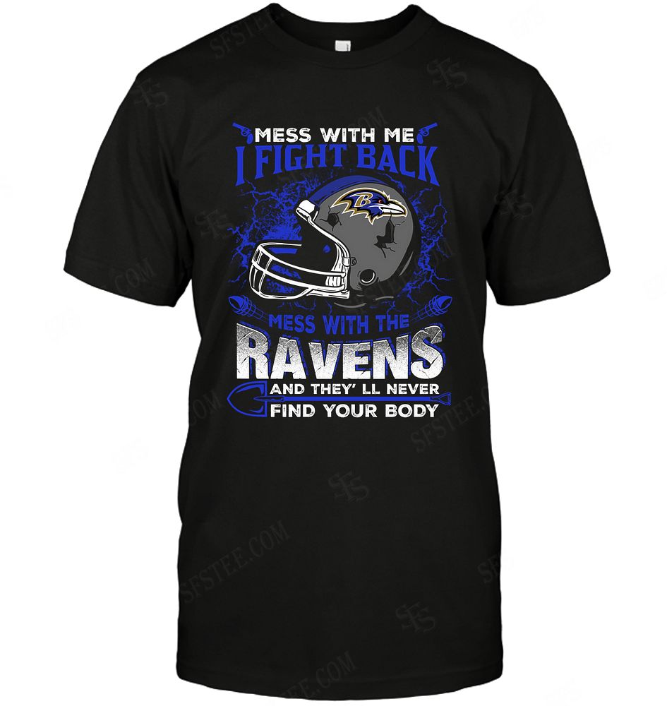 Nfl Baltimore Ravens Dont Mess With Me Plus Size Up To 5xl