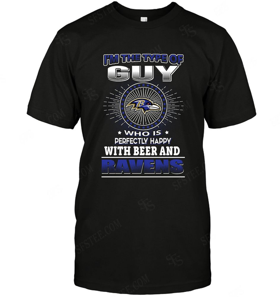 Nfl Baltimore Ravens Guy Loves Beer Shirt Plus Size Up To 5xl