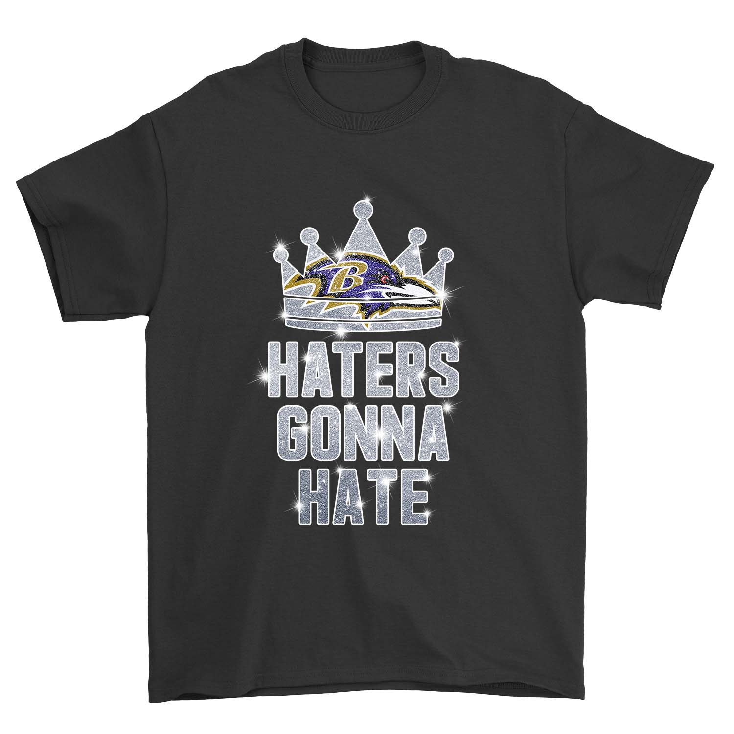 Nfl Baltimore Ravens Haters Gonna Hate Baltimore Ravens Tshirt Plus Size Up To 5xl