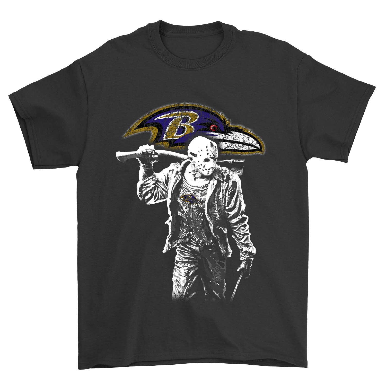 Nfl Baltimore Ravens Jason Voorhees Baltimore Ravens Tank Top Size Up To 5xl