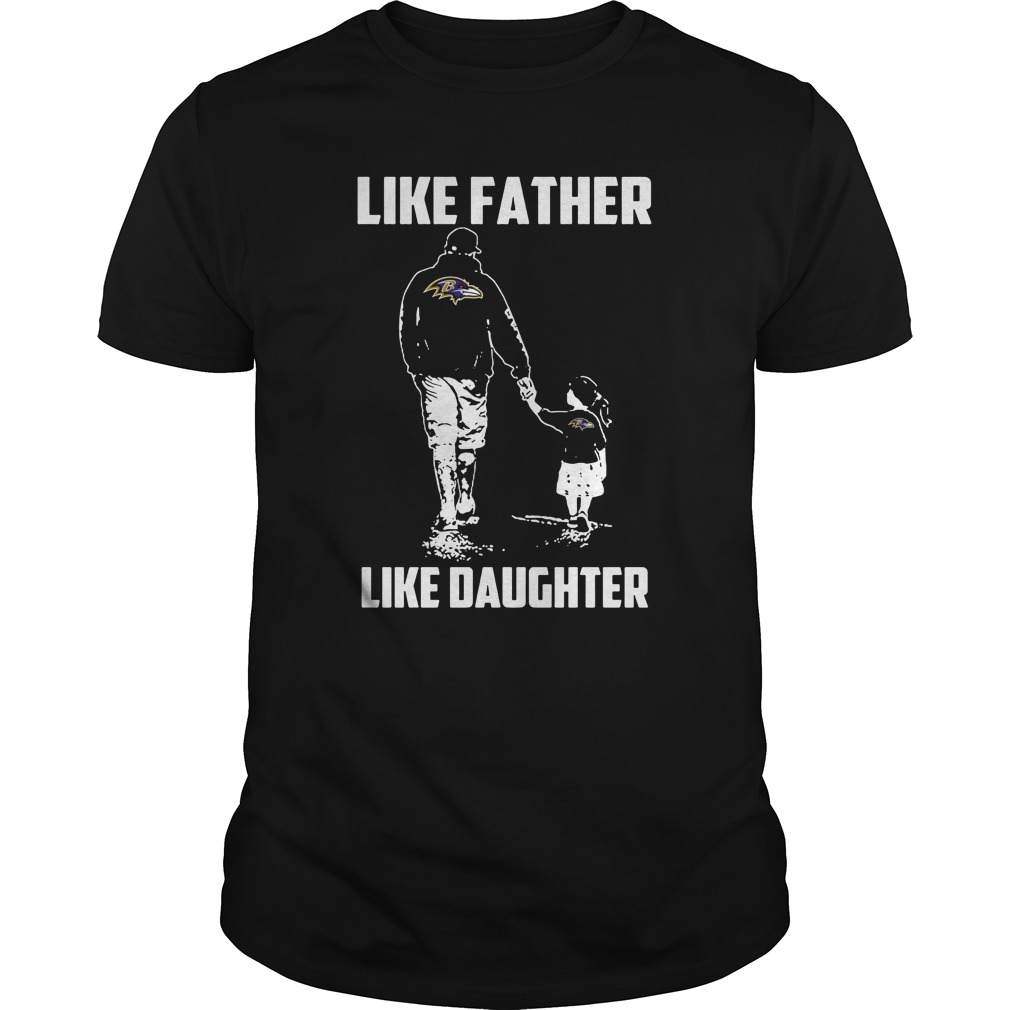 Nfl Baltimore Ravens – Like Father Like Daughter Size Up To 5xl