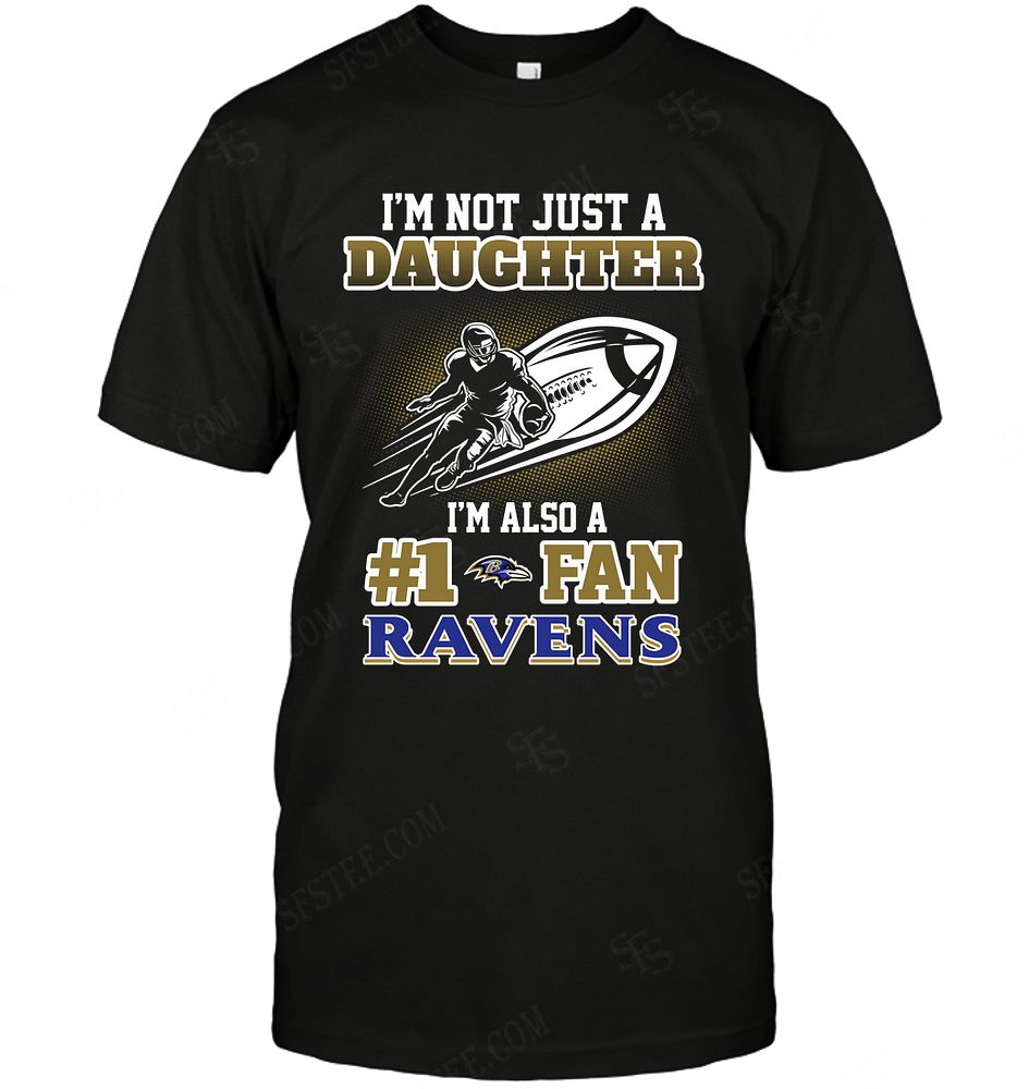 Nfl Baltimore Ravens Not Just Daughter Also A Fan Plus Size Up To 5xl