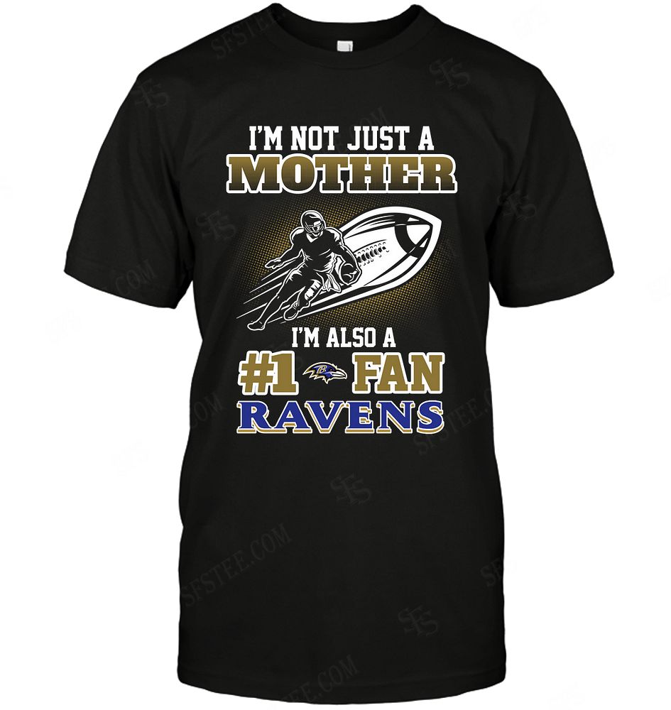 Nfl Baltimore Ravens Not Just Mother Also A Fan Shirt Plus Size Up To 5xl