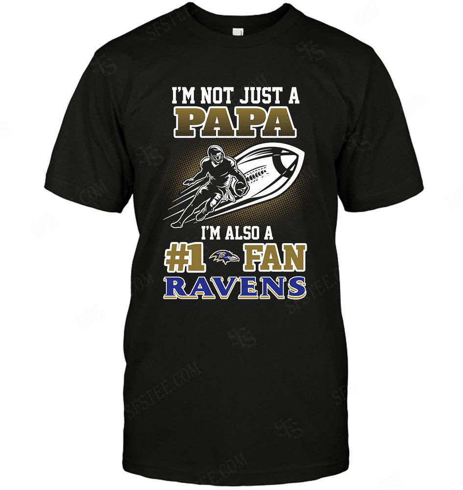 Nfl Baltimore Ravens Not Just Papa Also A Fan Sweater Size Up To 5xl